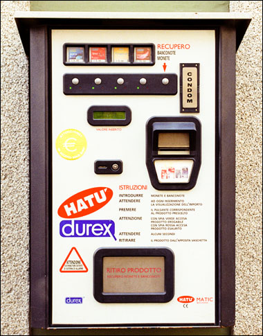 Automat de prezervative